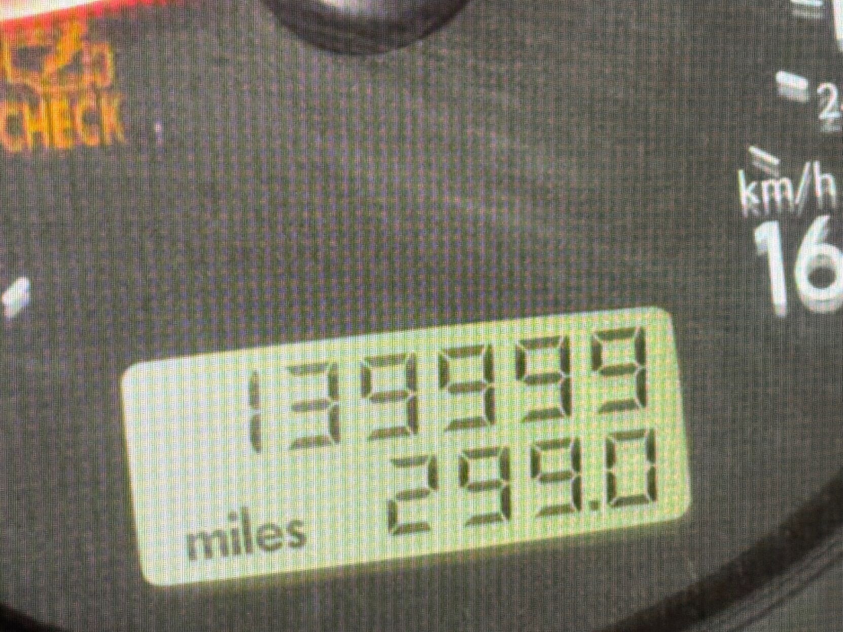 Car odometer